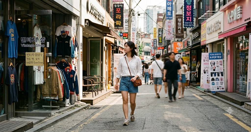 KPLANZ store in Hongdae, Seoul